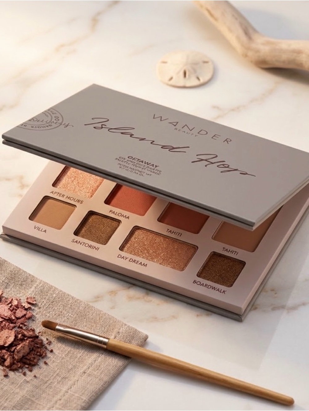 Wander Beauty Getaway Eye & Face Palette Island Hop Brand New Boxed NIB Sealed